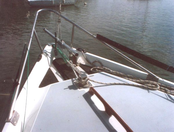 Angel's arrangements at the bow