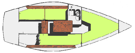 Cabin layout of Jouët 680